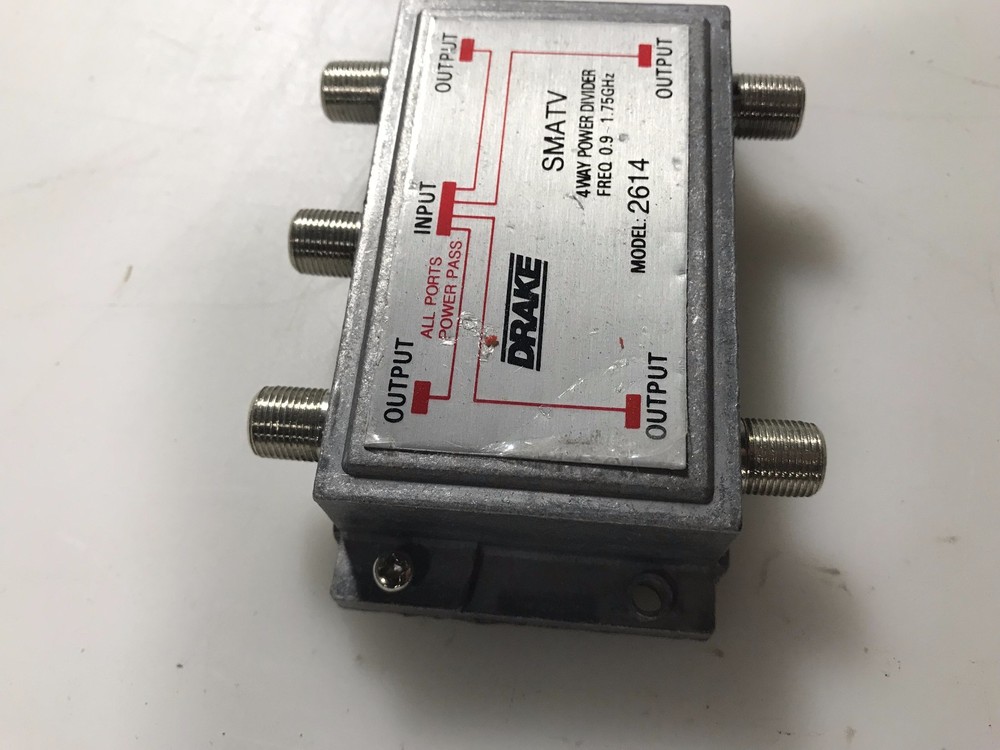 DRAKE SMATV 4 WAY SPLITTER
