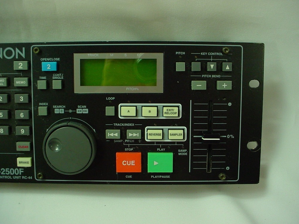 DENON DN-2500f REMOTE CONTROL UNIT RC-44 SOUND MACHINE UNTESTED RARE AS-IS
