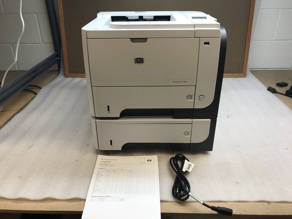 HP Laserjet P3015 Monochrome Laser Workgroup Printer 231K Page Count Tested