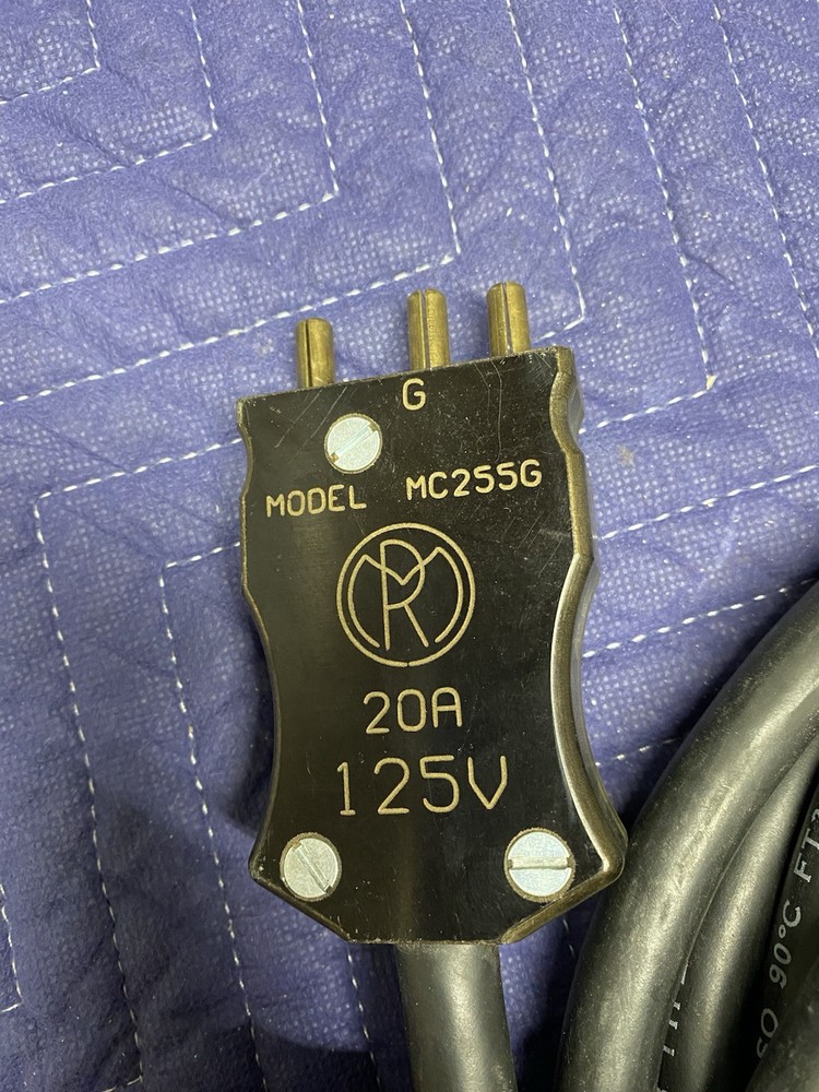 Two 20 amp / 125v Stage Pin Cables | 10ft