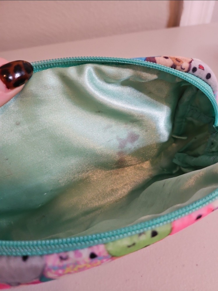 Squishmallow Small Soft Cute Small Pencil or Makeup Bag