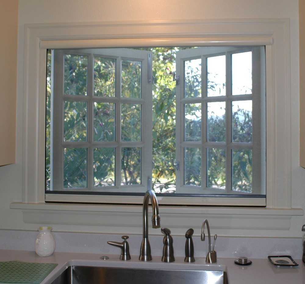 25-36" Wide x 37-48" Tall Retractabl​e Window Screen (Custom Built)