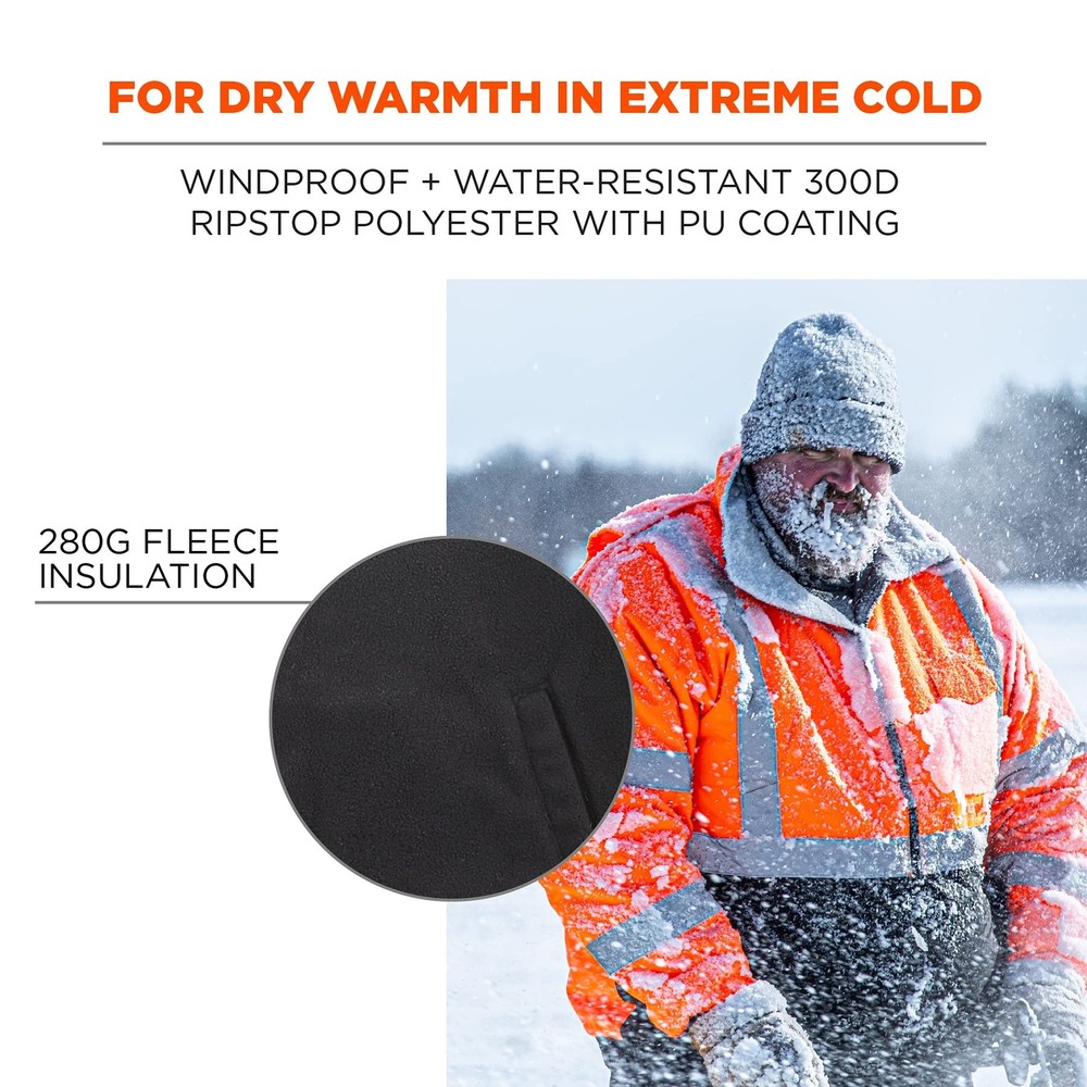 Ergodyne Standard Jacket Orange 3X-Large