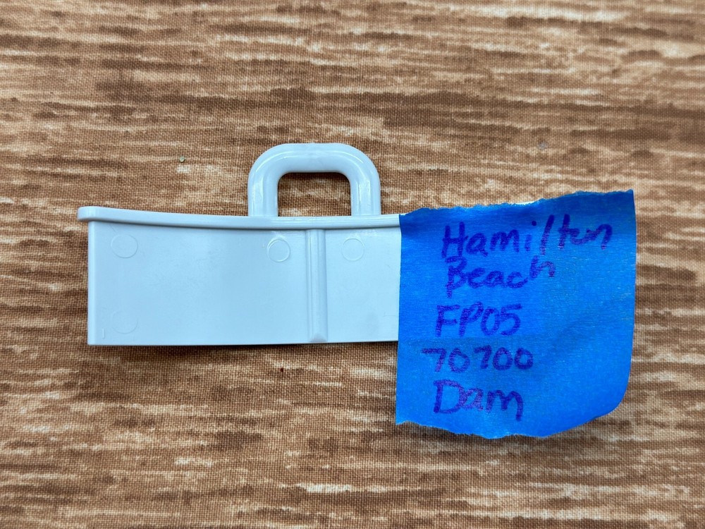 Hamilton Beach 70700 FP05 Food Processor Dam Only