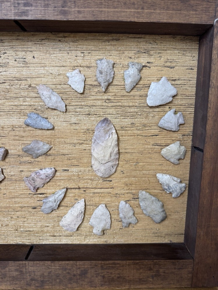 Vintage Arrowhead Artwork Piece