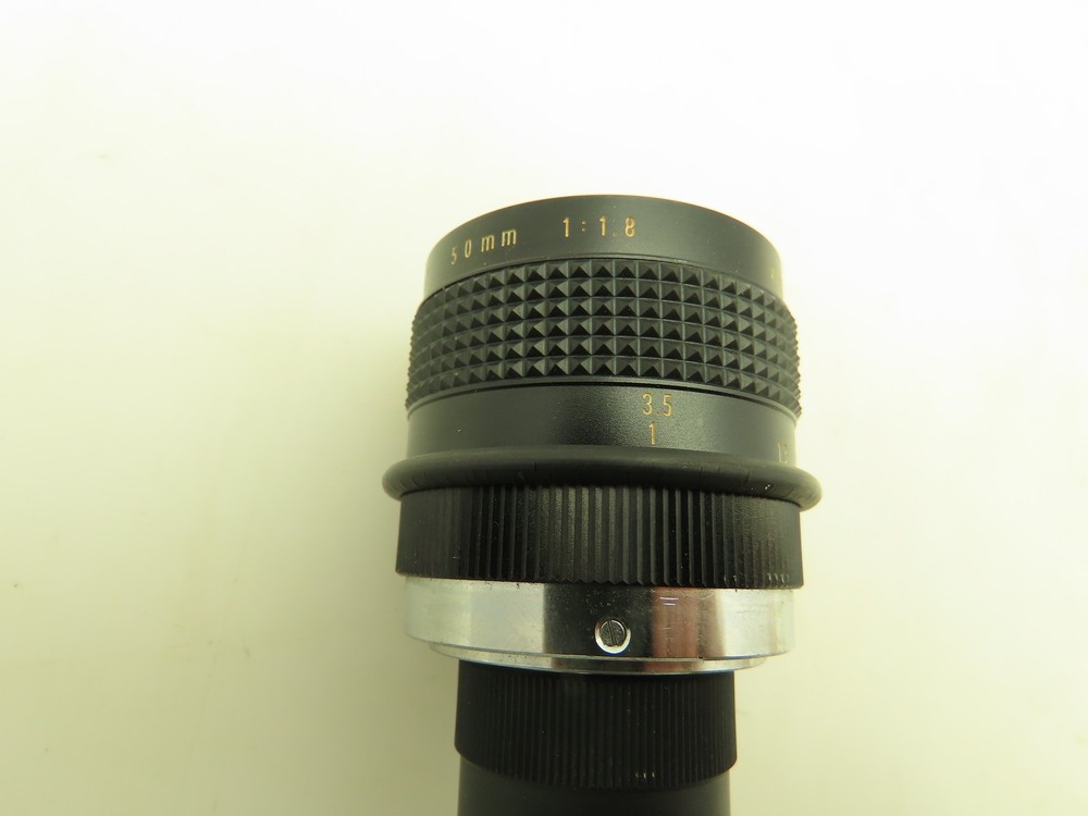 JAI CV-252 CCD Video Camera Sensitive Monochrome Analog 12VDC 50MM Computar