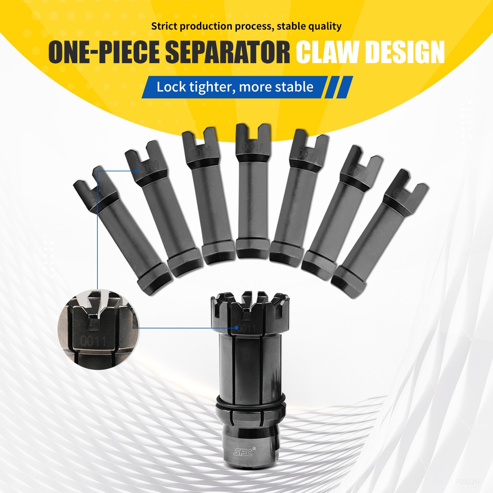 SFX MAZAK40-OTT Spindle Pull Claw Gripper Mass Production Alloy Steel MAZAK