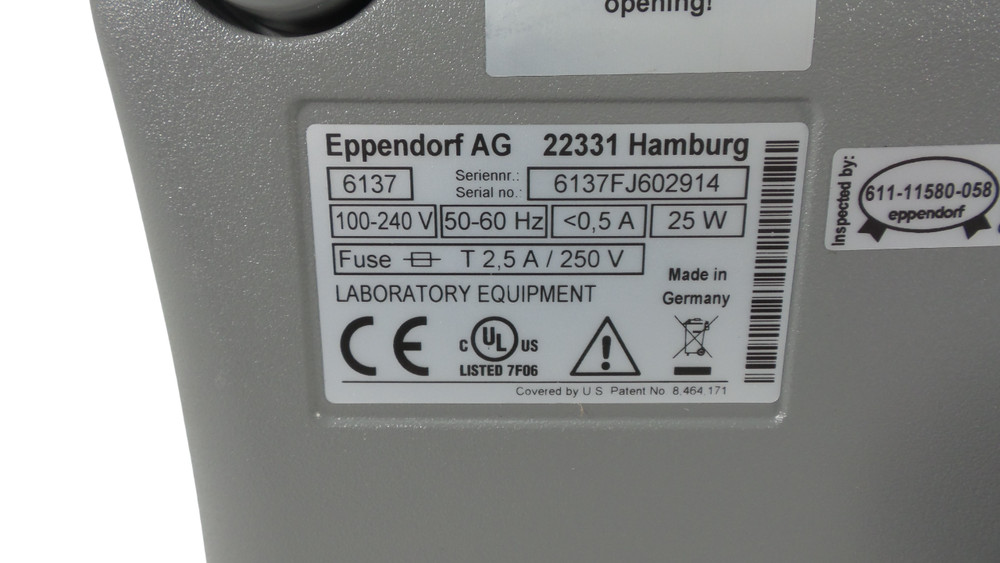 Eppendorf BioSpectrometer Fluorescence Spectrometer 6137 - Free Shipping