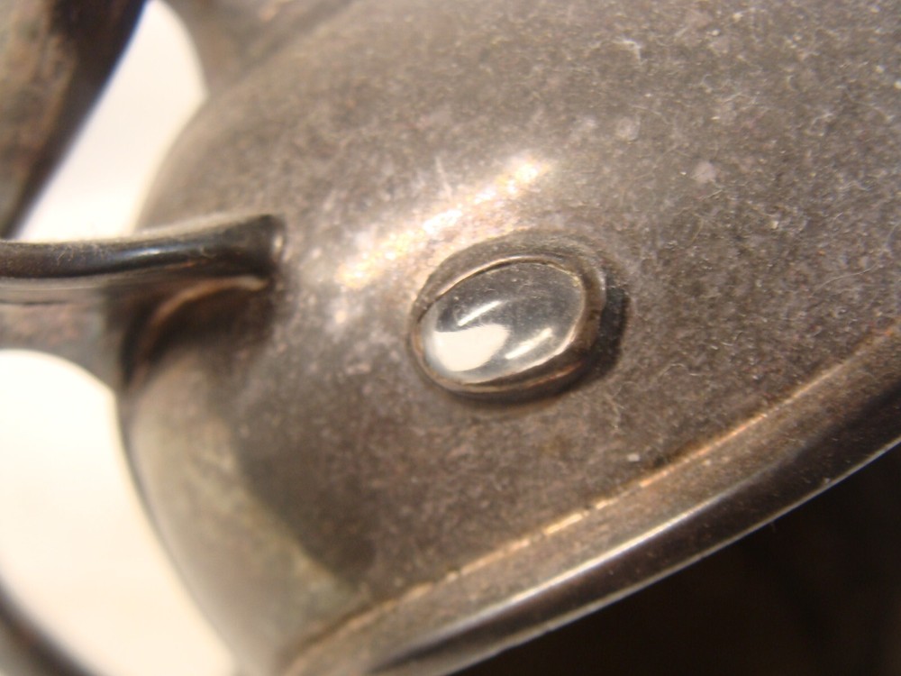 Antique 19C Silverplate Figural Mouse Form Pitcher