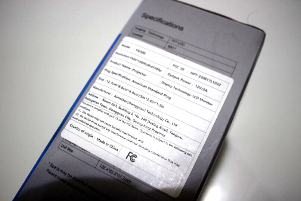 LED PROJECTOR COST-EFFECIENT HIGH RESOLUTION BLUE