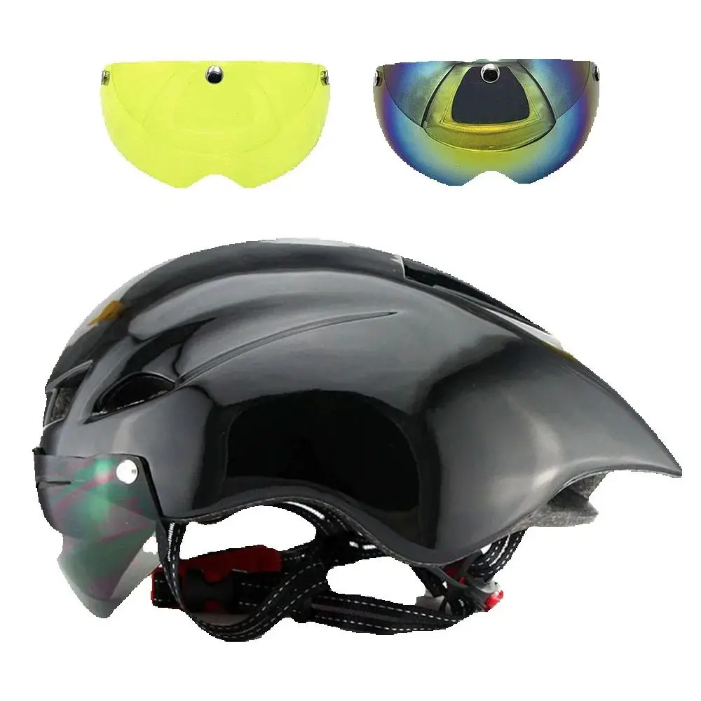 Road Bicycle Helmet Cycling Goggle TT Racing Helmet Bike Sports Safety Helmets