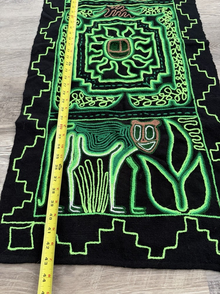Traditional Guna (Kuna) Mola Textile Panel