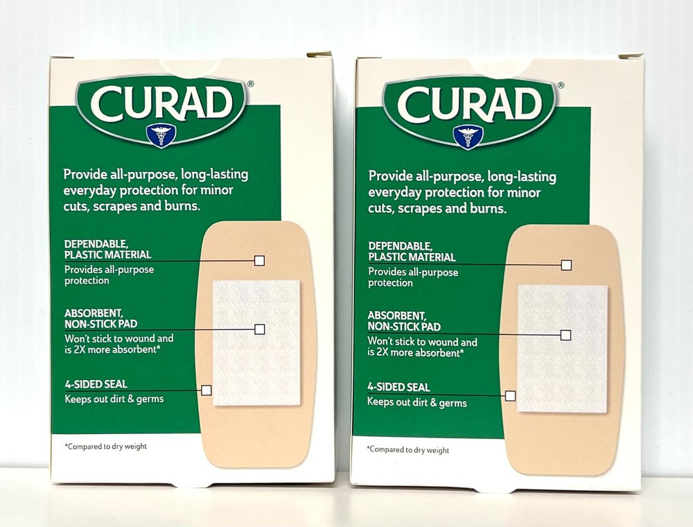 2 Pack Bandage and Alcohol Pads Various Combinations