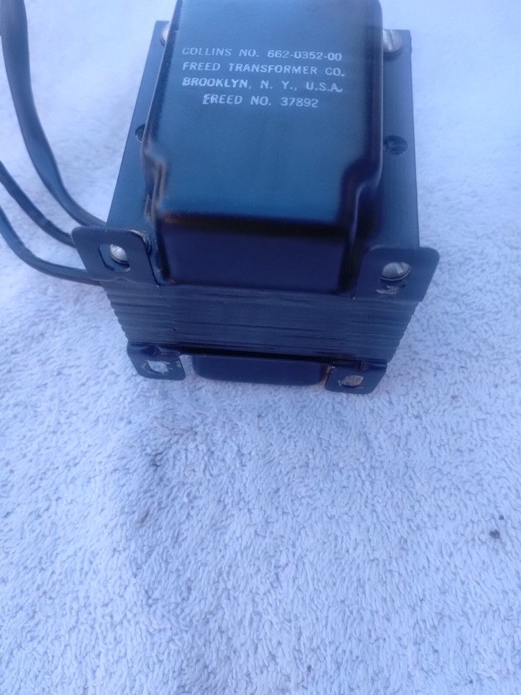 Collins 30S-1 Amplifier Step Down Transformer T-202, Primary, 115 v Secondary 2.