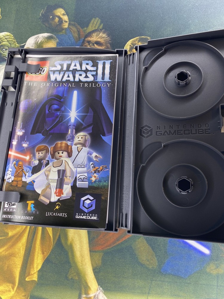 Star Wars 2 GameCube Case + Manual NO GAME