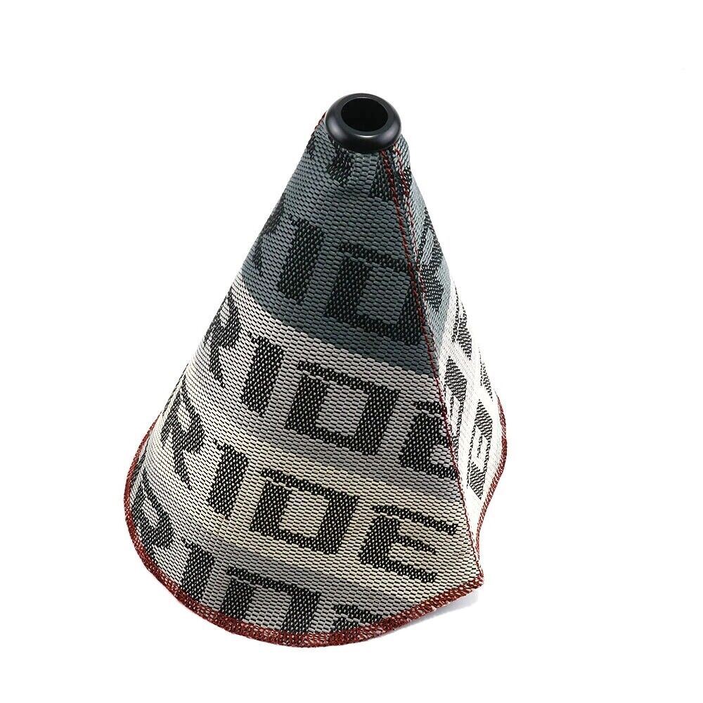 Shifter Boot Cover Bride Racing Hyper Fabric Shift Knob MT/AT Stitches For Cars