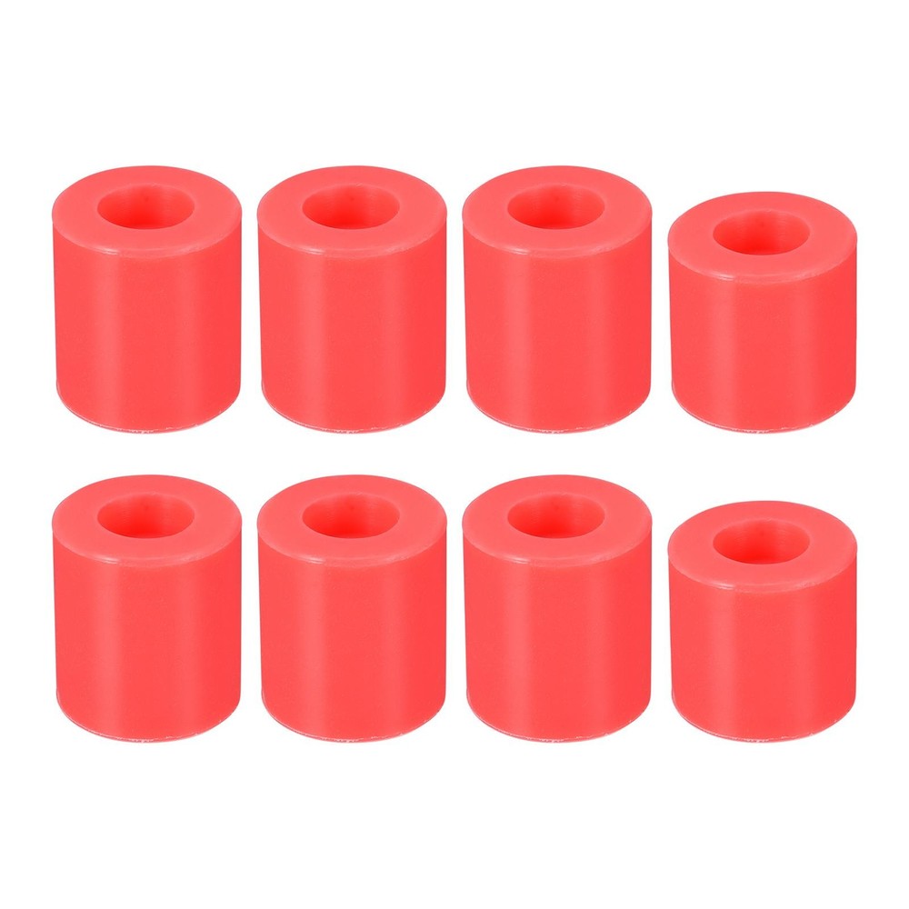 16mm/18mm 3D Printer Heat Bed Parts, Silicone Solid Bed Mounts,Red 2set
