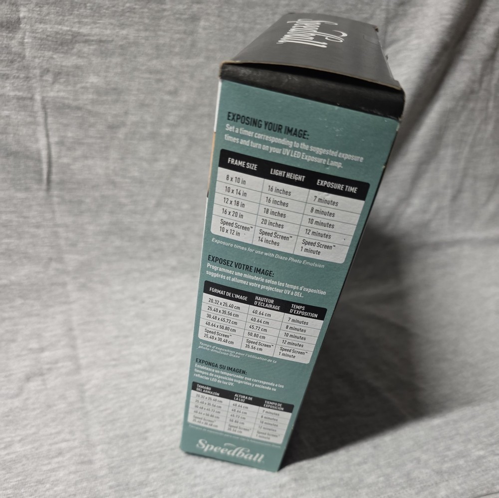 Speedball Silk Screen UV Light
