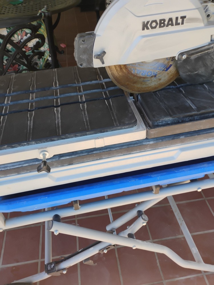 tile saw used only used twice