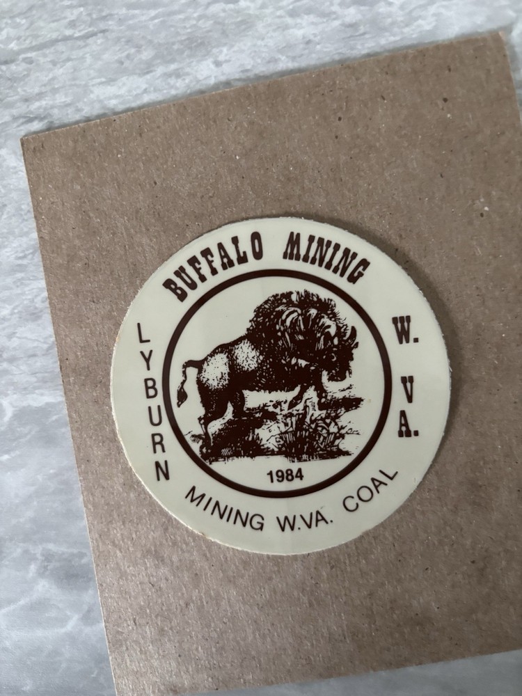 coal mining stickers nice older coal Company