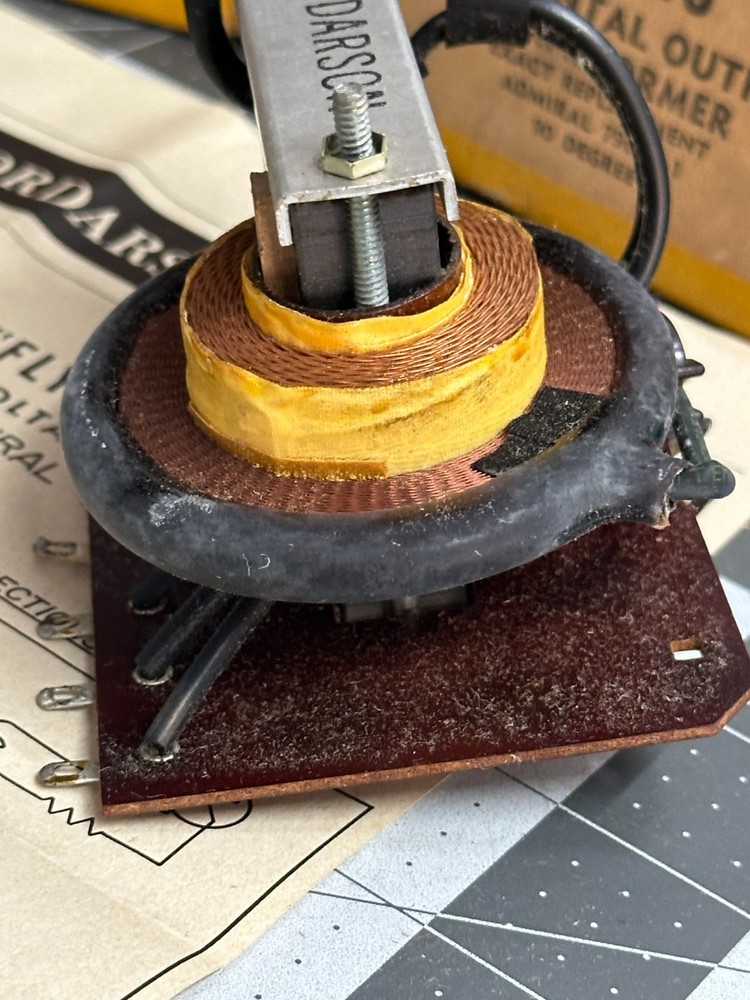 2-pack Thordarson FLY-78 Transformer Horizontal Output 90-DEG Admiral 79D48-1