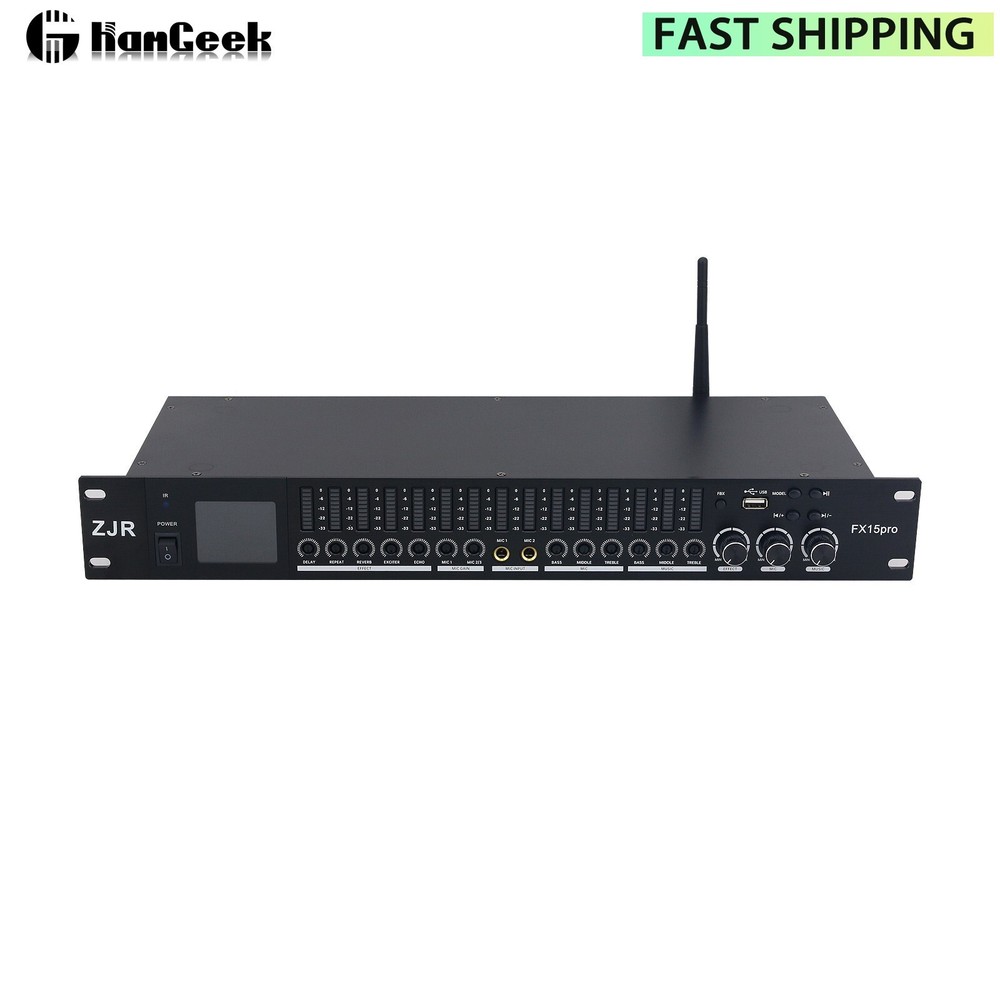 GAX-LD1500 Digital Stage Sound Effects Equalizer Karaoke System Audio Processor