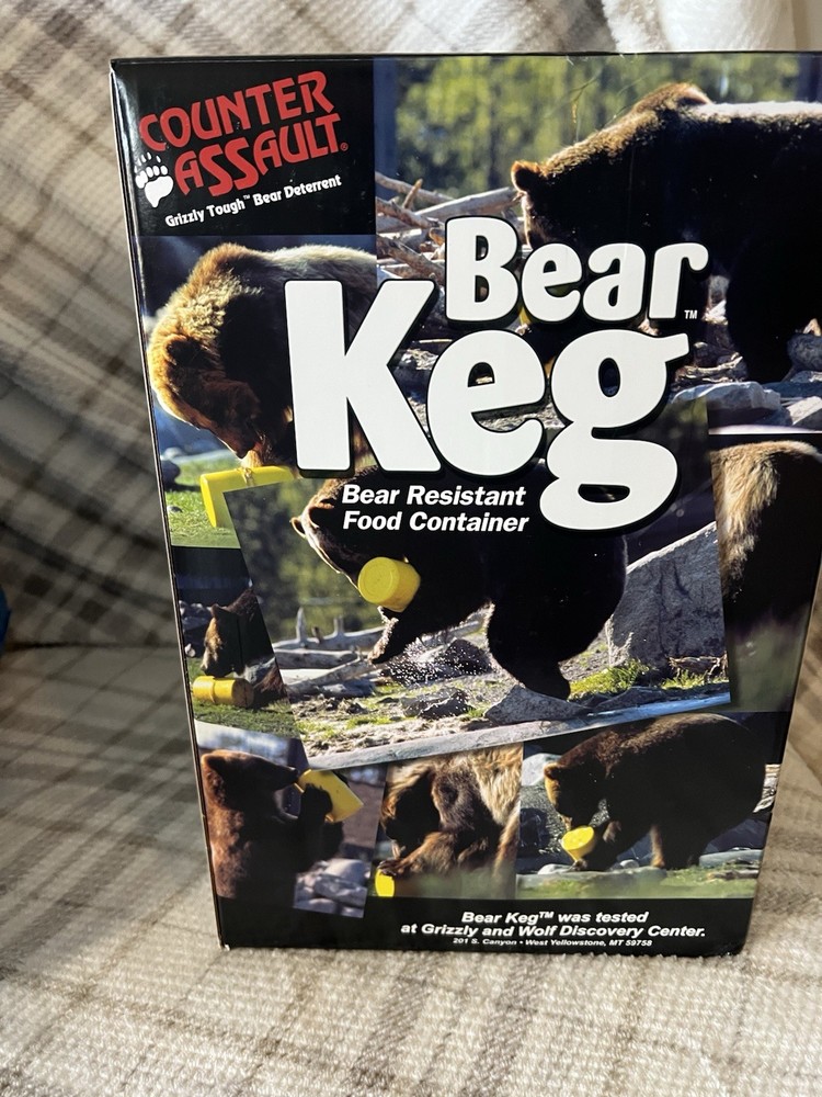Counter Assault Bear Keg Food Container