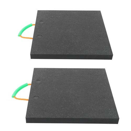 2Pcs Heavy Duty Stabilizing Medium Size Support Pads Blocks 5-80T Support Pads