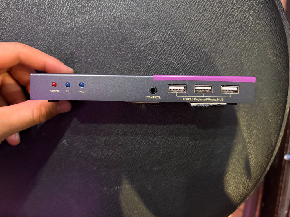 KVM 4Kx2K 2 Port HDMI Switch