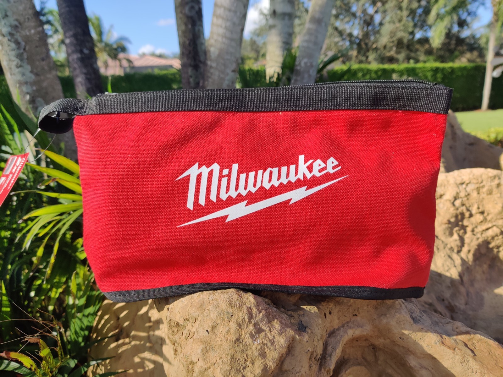 Milwaukee Tool 48-22-8180 Security Zipper Pouch Bag Tote ✅ NEW WITH TAG! ✅