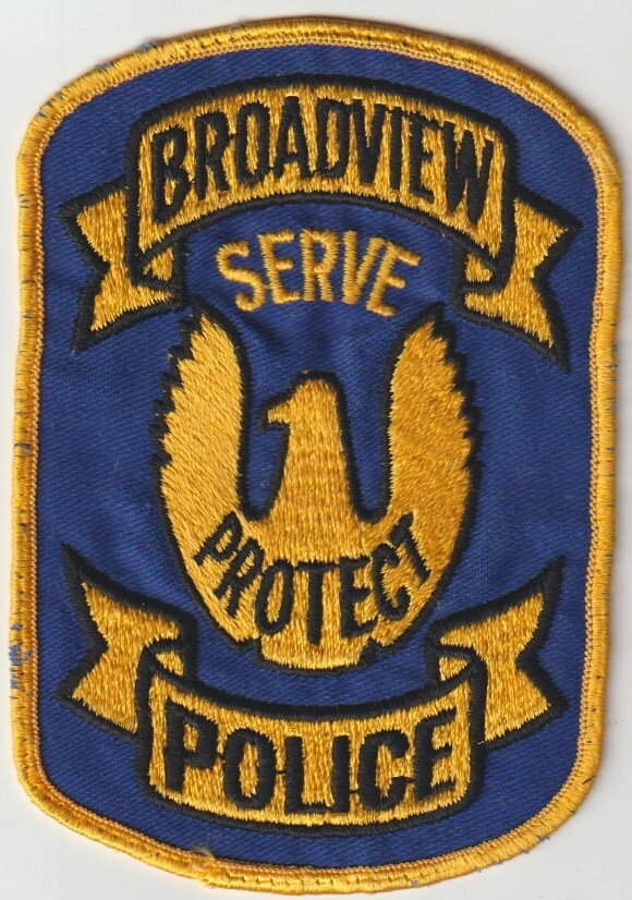 Broadview IL old obsolete patch shipped from Australia