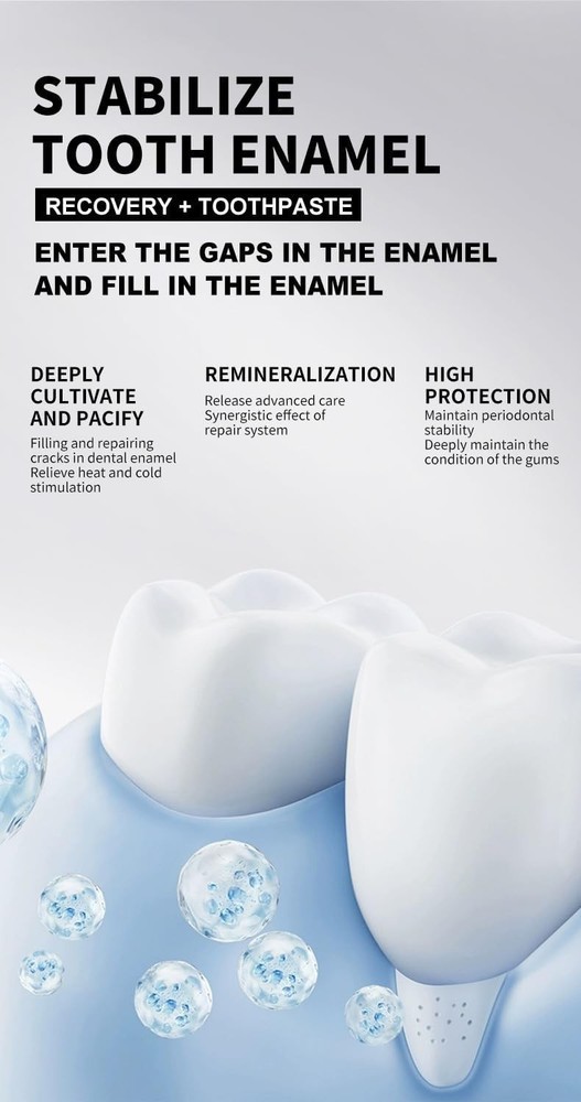 7.5% Nano Hydroxyapatite Toothpaste - 2 x 4.23 oz