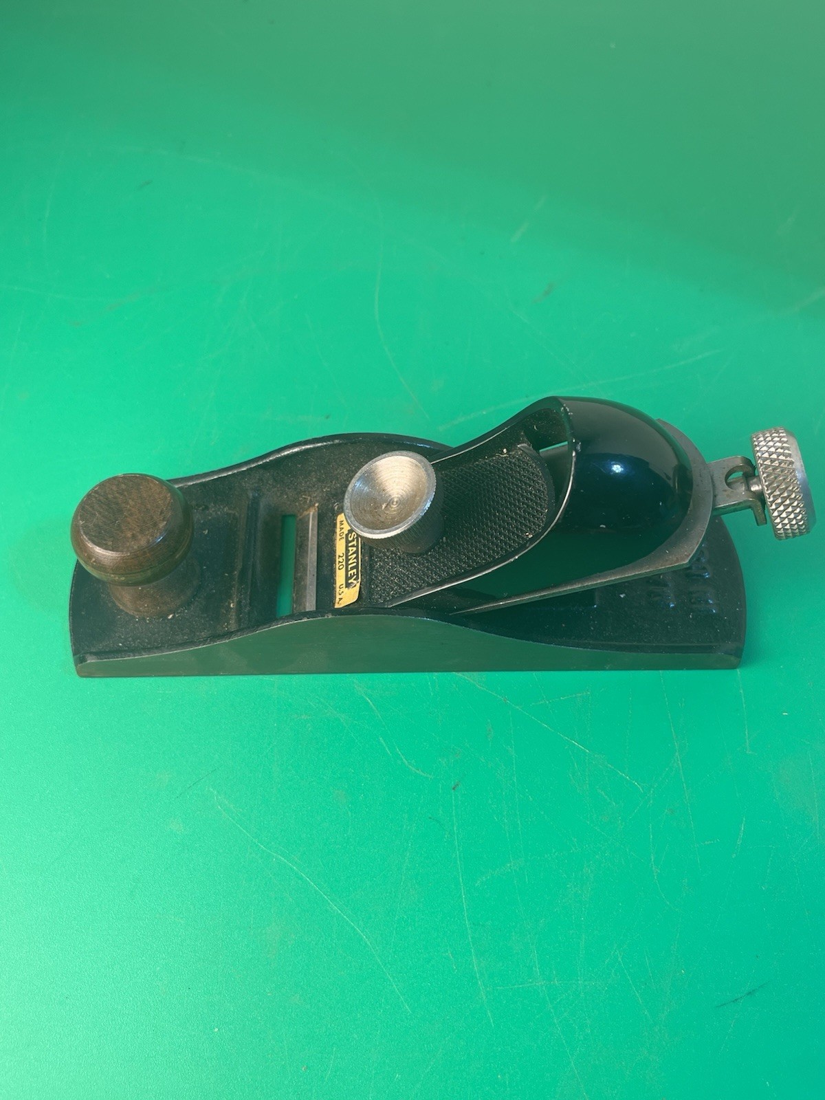 VTG Stanley No. 220 Wood Plane USA