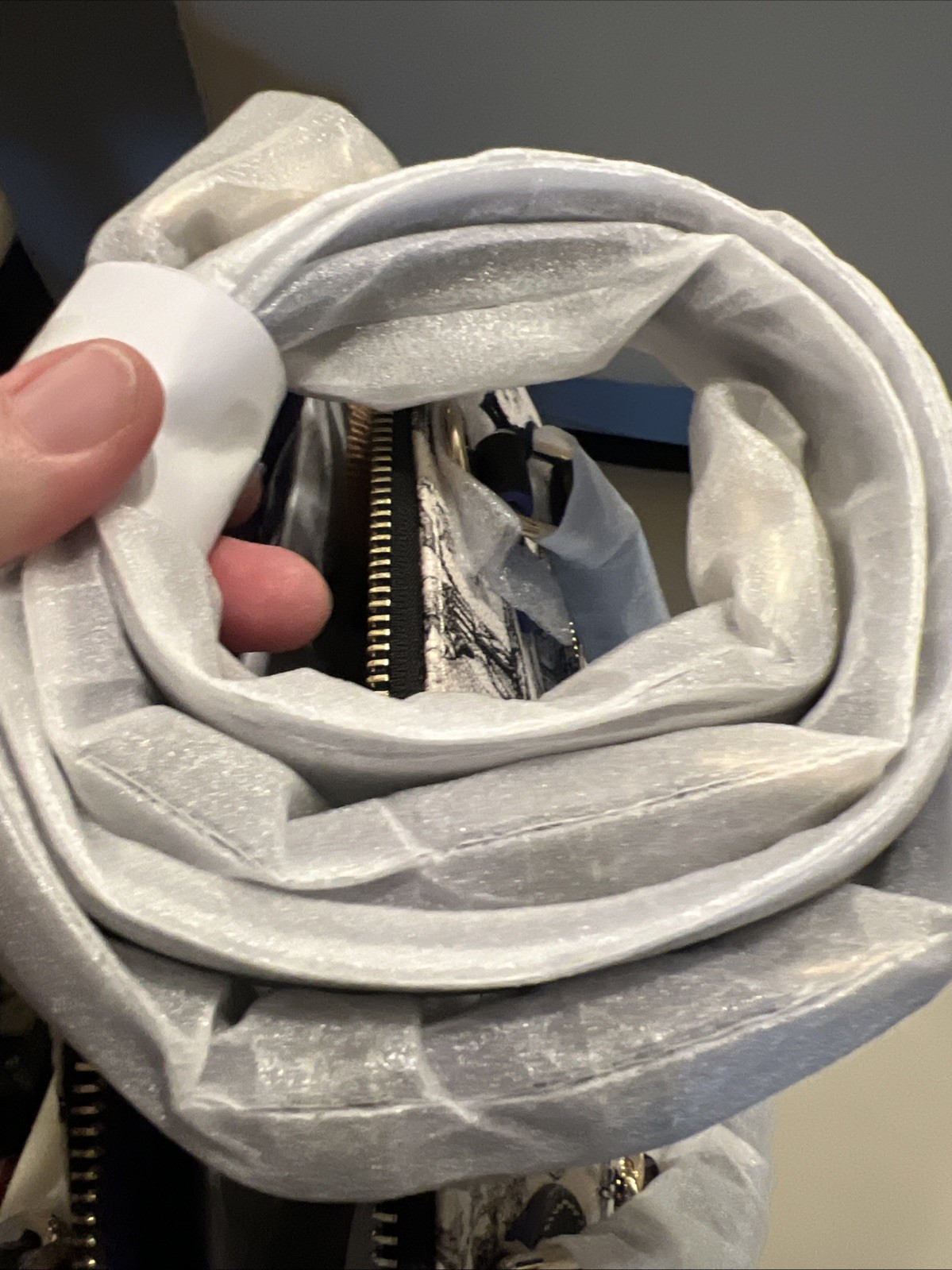 Disney Dooney & Bourke Haunted Mansion Toile Satchel NWT