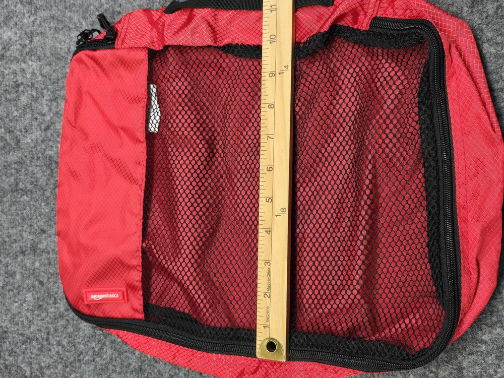 AmazonBasics Packing Cube Mesh Travel Organizer Large Lightweight Suitcase