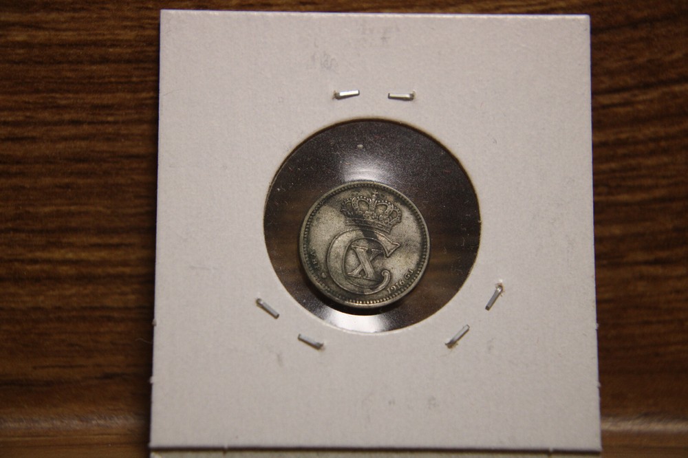 1916 Denmark 10 Ore Lot M181