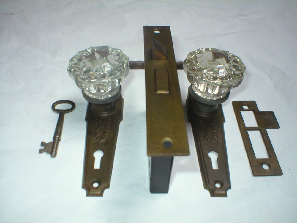Antique Art Deco Era Door Hardware