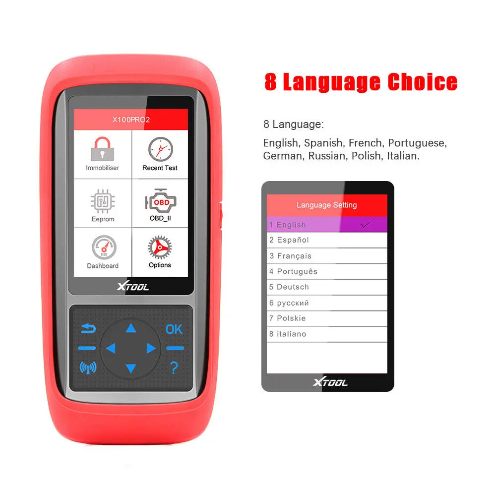 XTOOL X100 Pro2 Auto Key Diagnostic Tool New IMMO Car OBD2 Scanner EEPROM