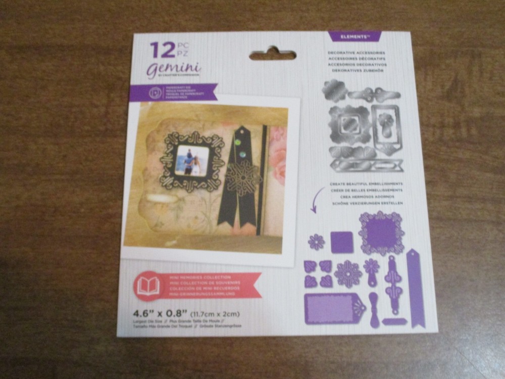 GEMINI PAPERCRAFT DIE ELEMENTS DECORATIVE ACCESSORIES