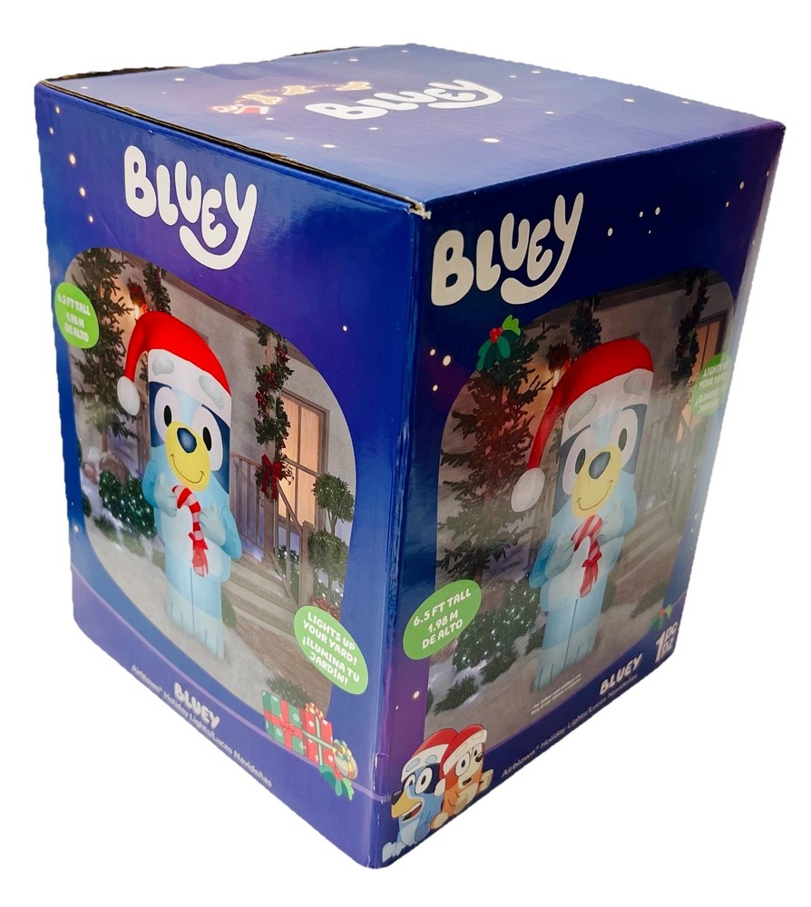 6.5' Bluey Christmas Inflatable