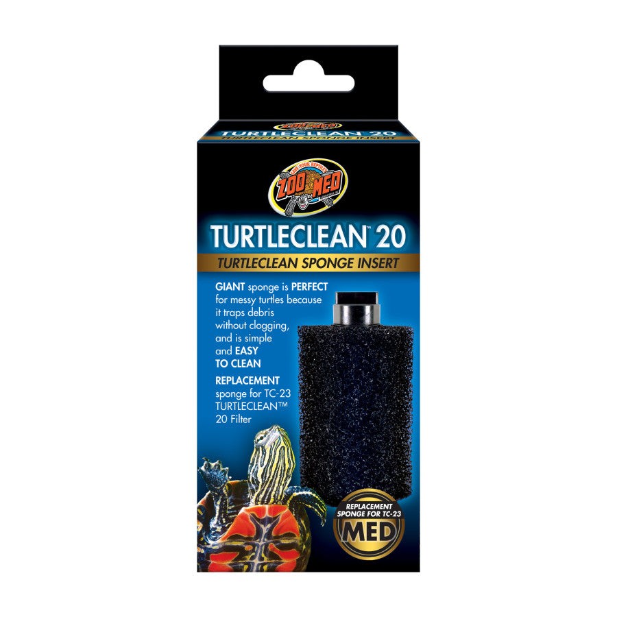 Zoo Med TurtleClean 20 Replacement Sponge Insert