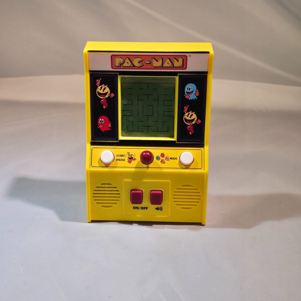 Basic Fun Pac-Man Handheld Mini Arcade Game - Tested and Working
