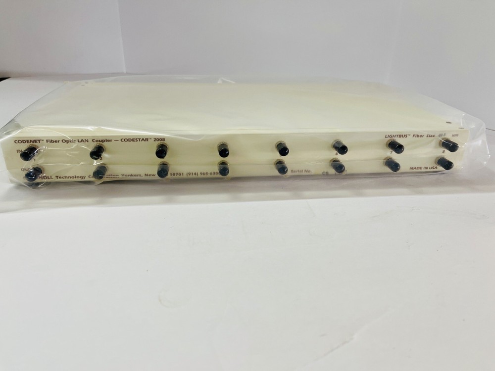 Codenoll Codestar Light Bus 2008 Fiber Optric LAN nCoupler