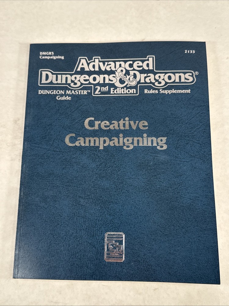 Creative Campaigning. Advanced Dungeons & Dragons (AD&D). Softcover. 1993