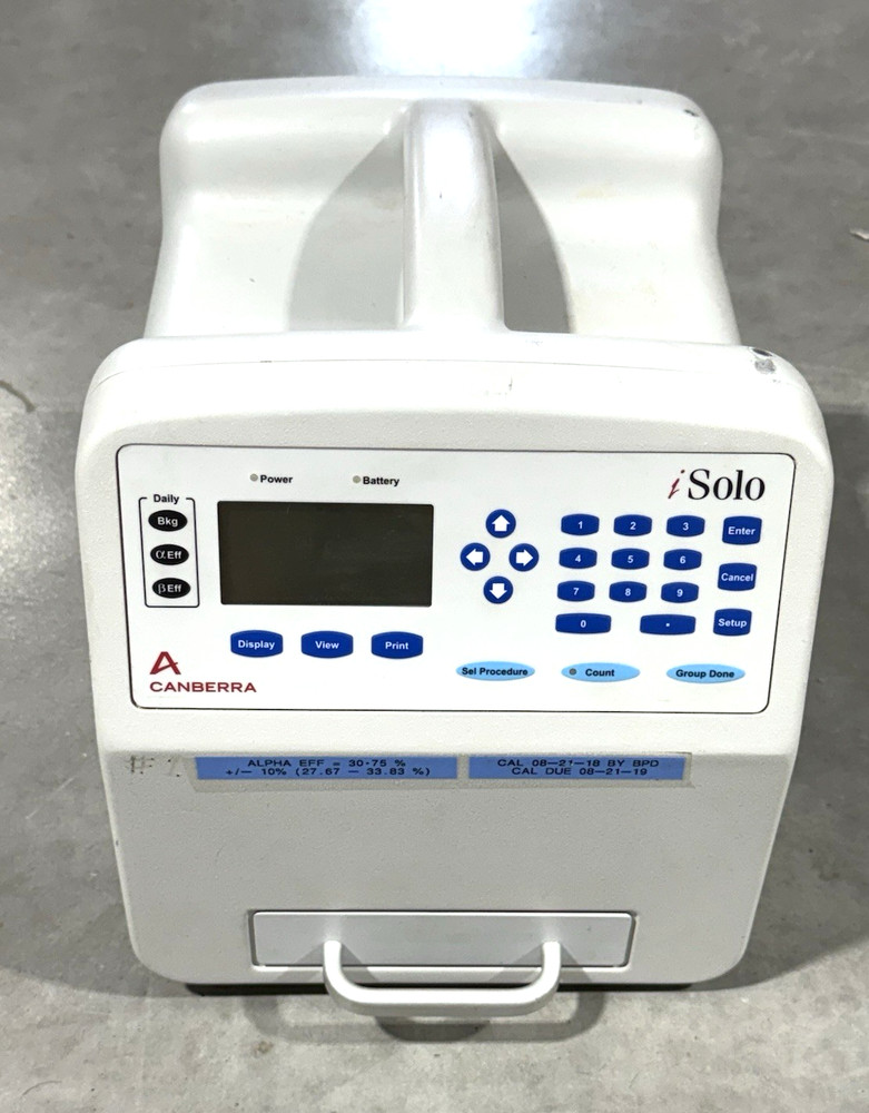 Mirion Canberra iSolo Alpha/Beta Counting System  *TESTED*