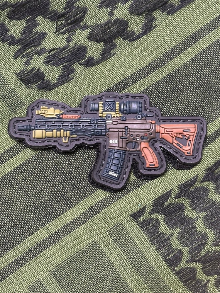 PvC 3D AR… Morale Tactical Hook And Loop Patch High Quality 3d