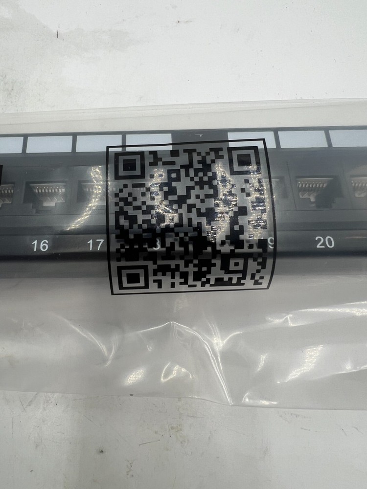 OEM Iwillink Cat6 RJ45 Rackmount Wall Mount Patch Panel Black