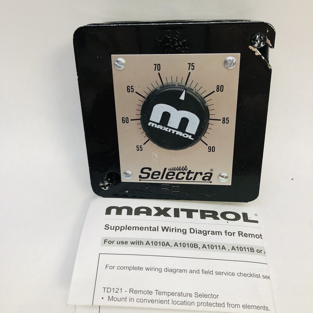 MAXITROL TD121 REMOTE TEMPERTURE SELECTOR