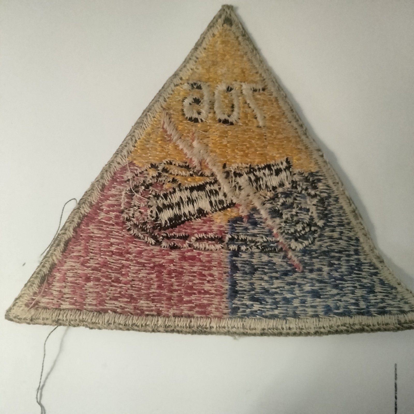 706th Tank Battalion WW2 US Army Original Patch United States Militaria