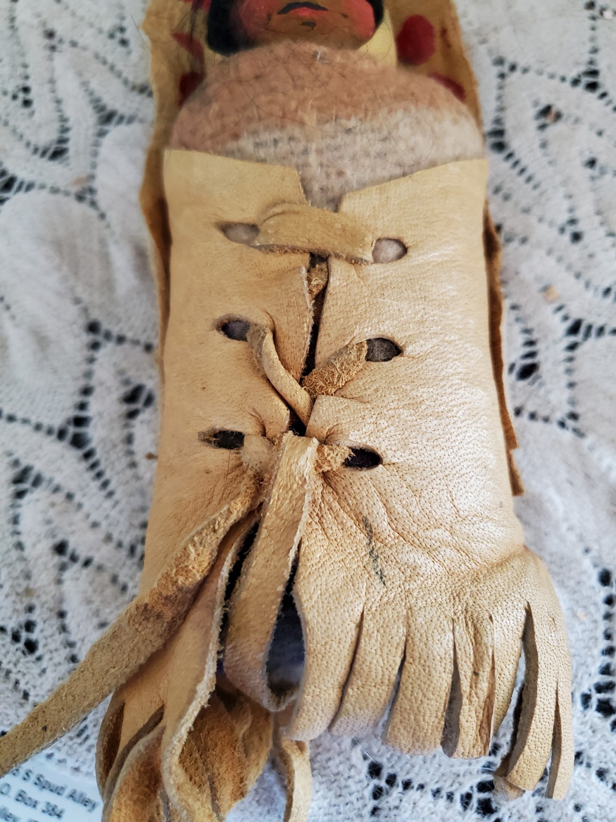 Early Mary Frances Woods Native American Indian Doll Pre Skookum Papoose